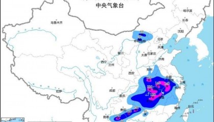 暴雨黄色预警:湖北江西广西等5省区部分地区有大暴雨