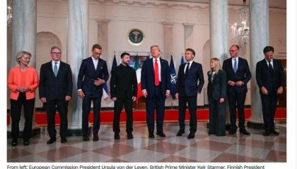 时隔半年,泽连斯基再入白宫会晤特朗普,美乌欧都谈了啥?